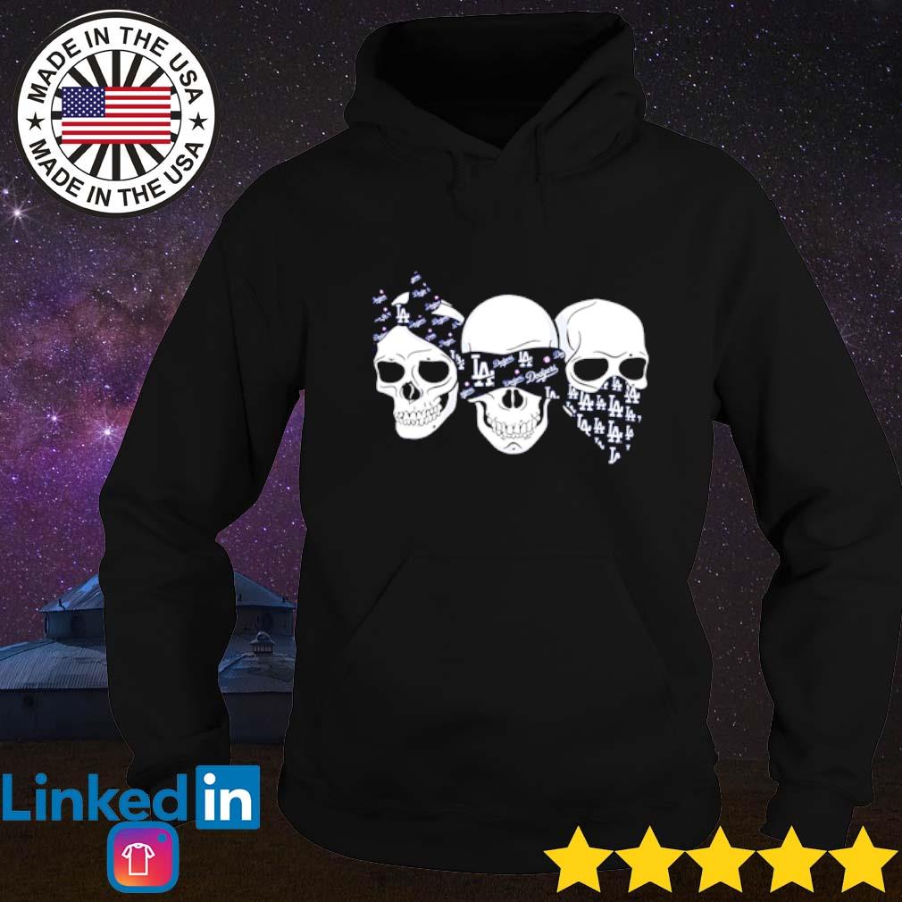 Skull bandana Los Angeles Dodgers shirt, hoodie, sweater, long sleeve and  tank top