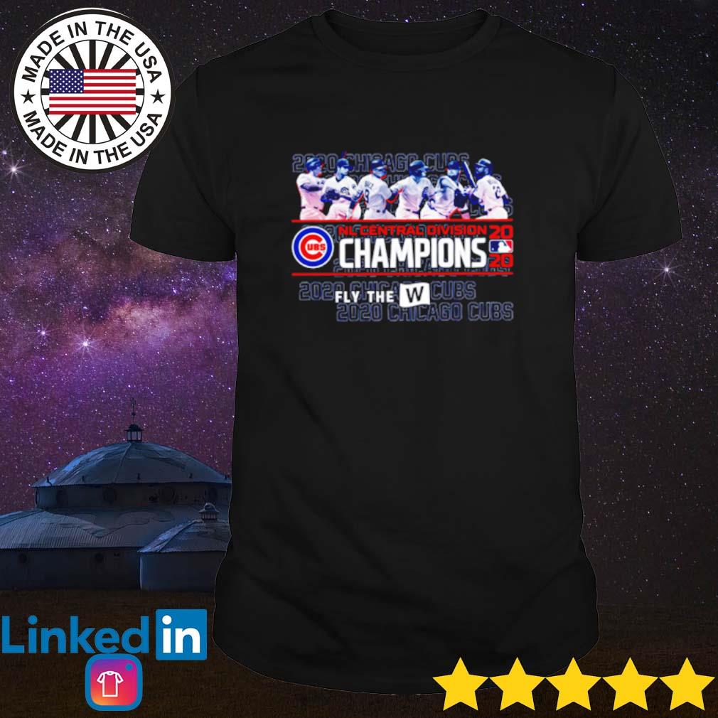 Chicago CUBS Nl central division 2020 Champions signatures shirt