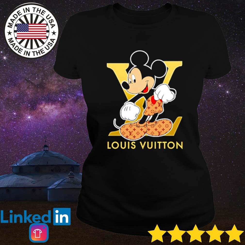 Official mickey Mouse Louis Vuitton T Shirt, hoodie, sweater, long