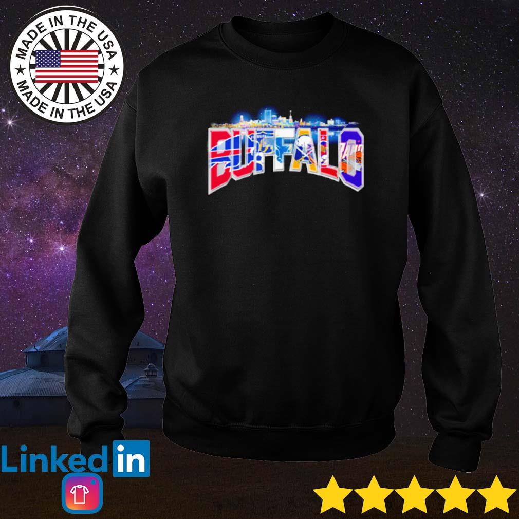 Buffalo Bills and Buffalo Sabres Buffalo city logo shirt, hoodie, sweater,  long sleeve and tank top